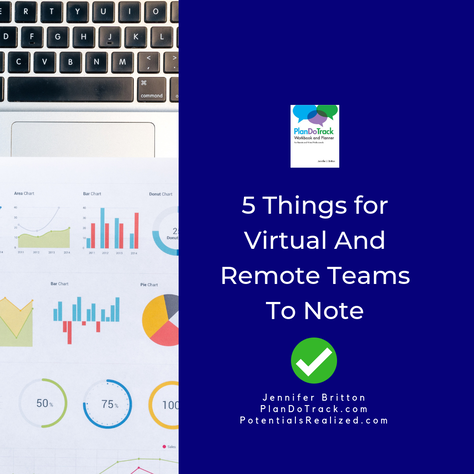 5 Things for Virtual and Remote Teams to Note
